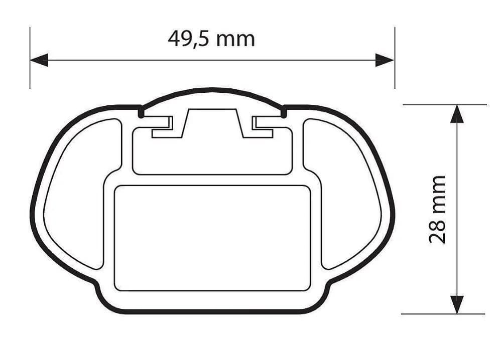FORD PUMA - NORDRIVE EVOS ALUMINIA DACHTRÄGER V.1 – Bild 2
