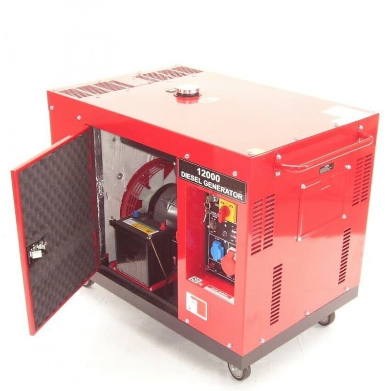 06273 Diesel Stromerzeuger Generator 12.5 kW - 230V/400V – Bild 5