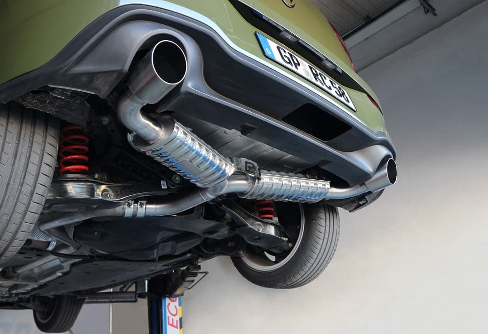 VW GOLF 8 GTI - DUPLEX SPORTAUSPUFF ANLAGE AB OPF Ø 76MM – Bild 2