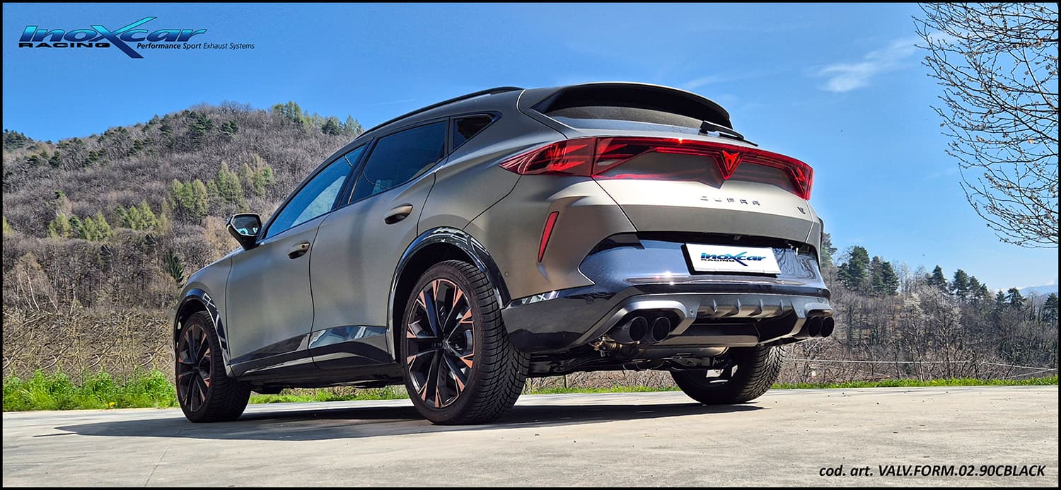 CUPRA FORMENTOR VZ - INOXCAR DUPLEX SPORTAUSPUFF ANLAGE Ø 70MM – Bild 2