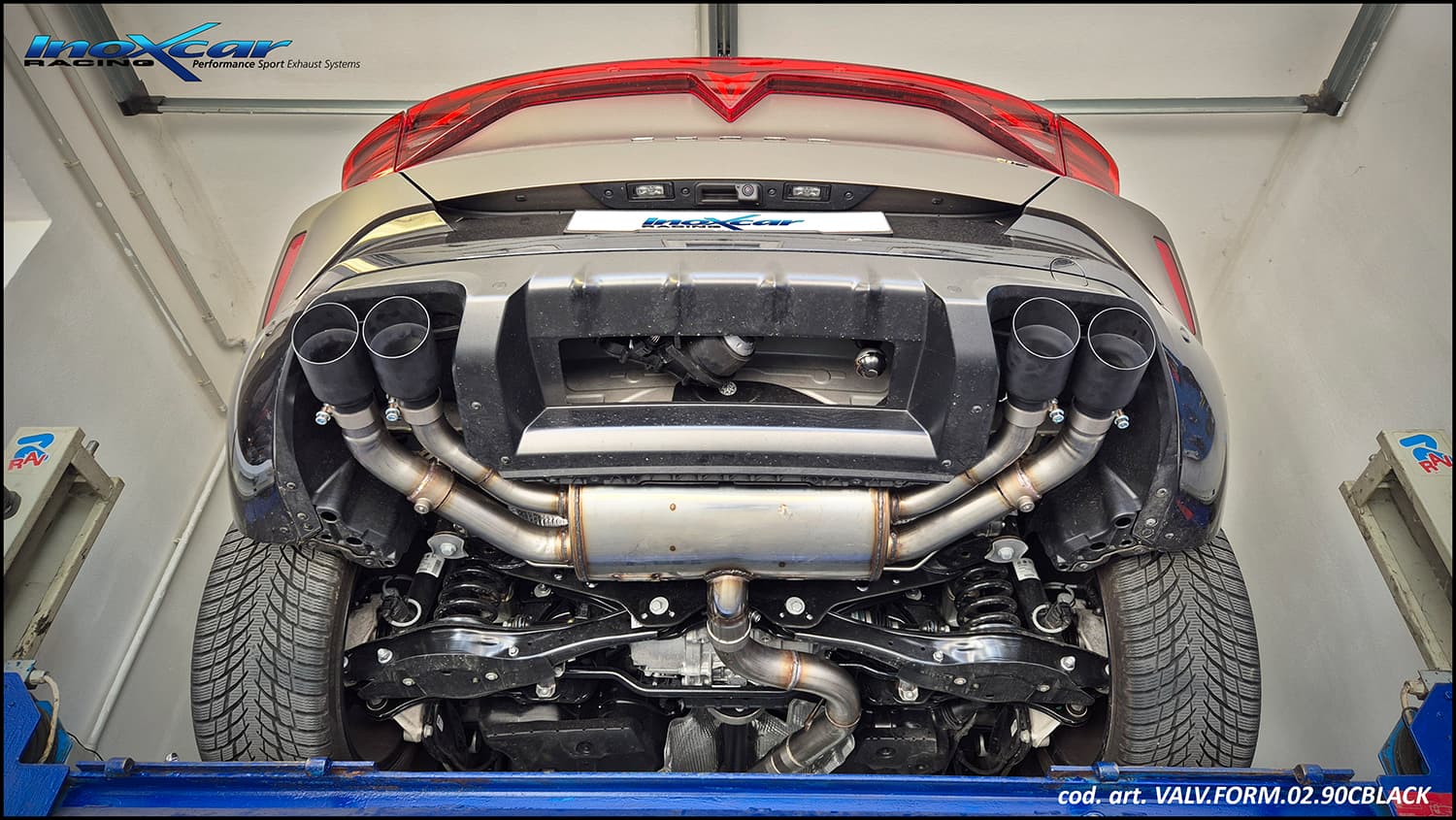 CUPRA FORMENTOR VZ - INOXCAR DUPLEX SPORTAUSPUFF ANLAGE Ø 70MM – Bild 4