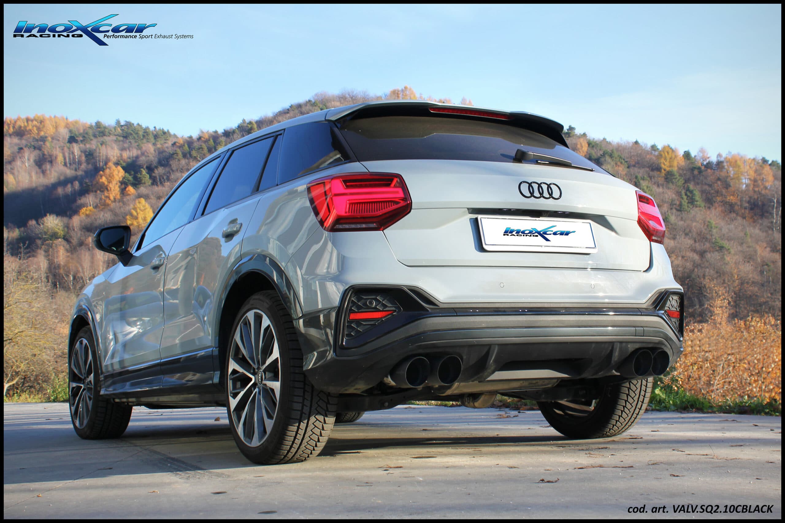 AUDI SQ2 - INOXCAR Ø 76MM DUPLEX SPORTAUSPUFF ANLAGE – Bild 2