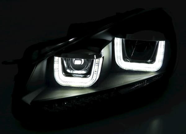 VW GOLF 6 - TAGFAHRLICHT SCHEINWERFER (DYNAMIC) – Bild 2