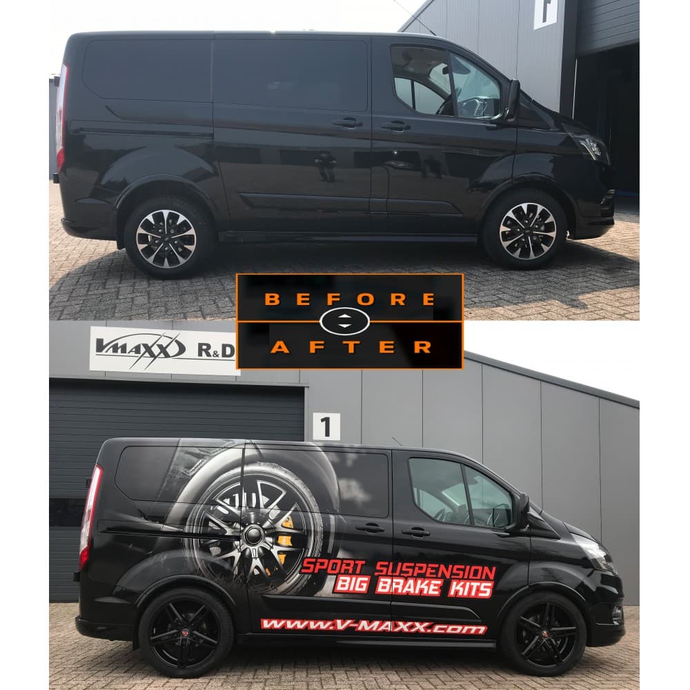 FORD TRANSIT CUSTOM - V-MAXX GEWINDEFAHRWERK (20-30|50-60) – Bild 2