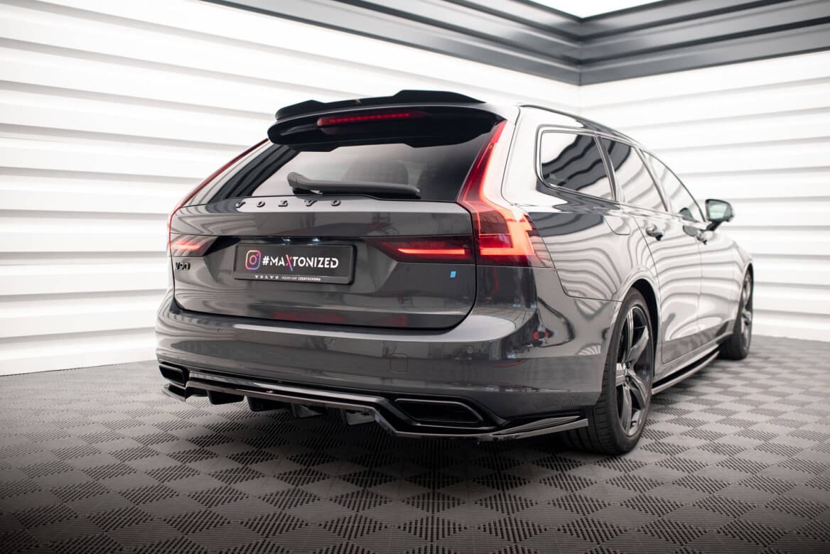 VOLVO V90 - MAXTON DESIGN DACHSPOILER LIPPE ABRISSKANTE – Bild 2