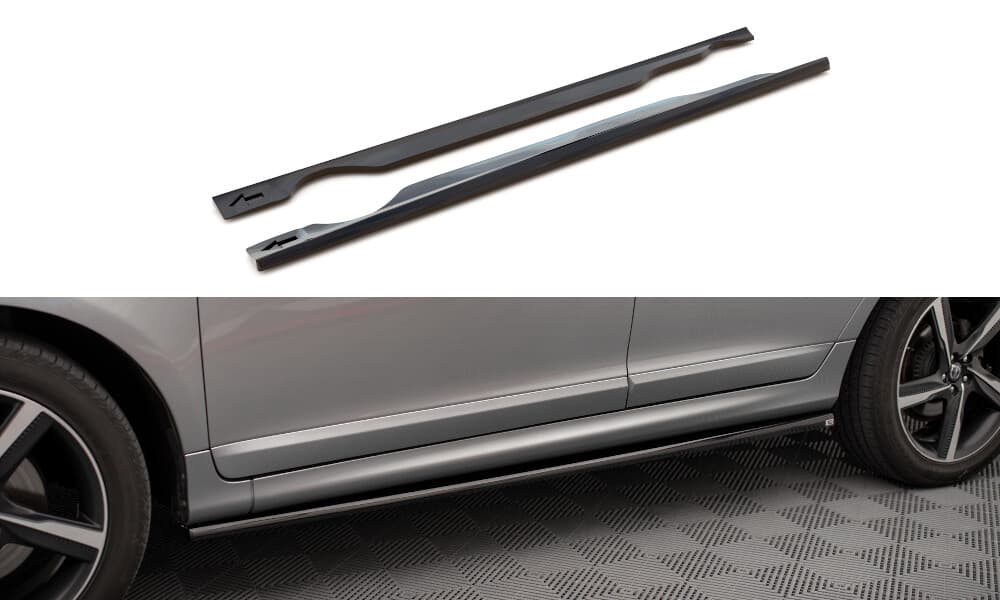 VOLVO XC60 2013+ - MAXTON DESIGN SEITENSCHWELLER CUP LEISTEN V.1 – Maxton Design