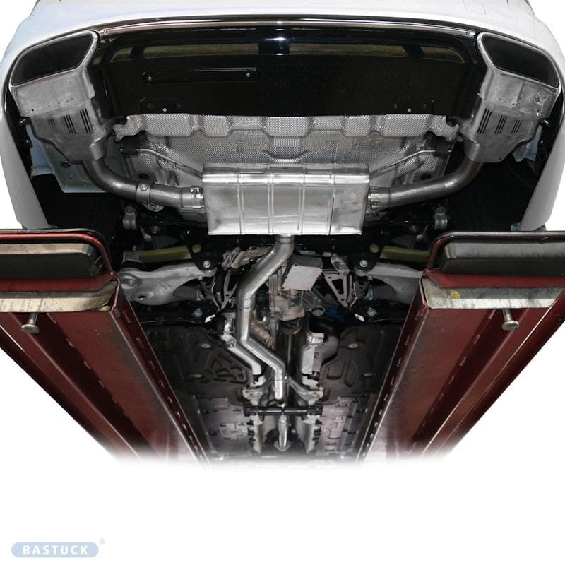 VOLVO V90 - BASTUCK Ø 70MM DUPLEX SPORTAUSPUFF ANLAGE – Bild 2
