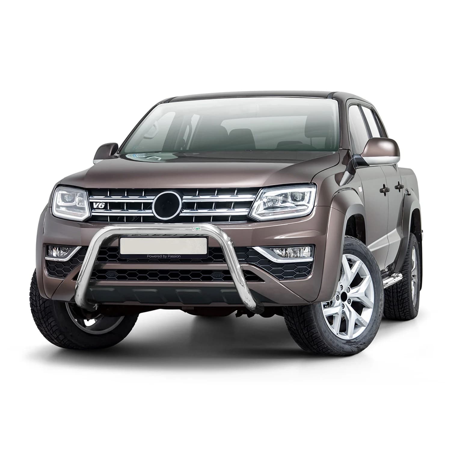 VW AMAROK - FRONTBÜGEL FRONTSCHUTZBÜGEL SILVER V.2 – Bild 2