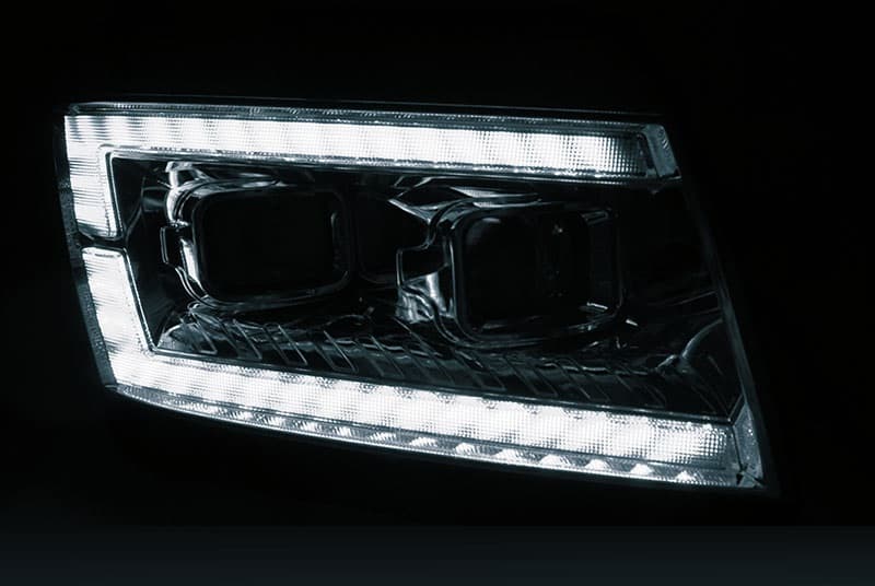VW CRAFTER - LED LIGHTBAR TAGFAHRLICHT SCHEINWERFER (DYNAMIC) – Bild 3