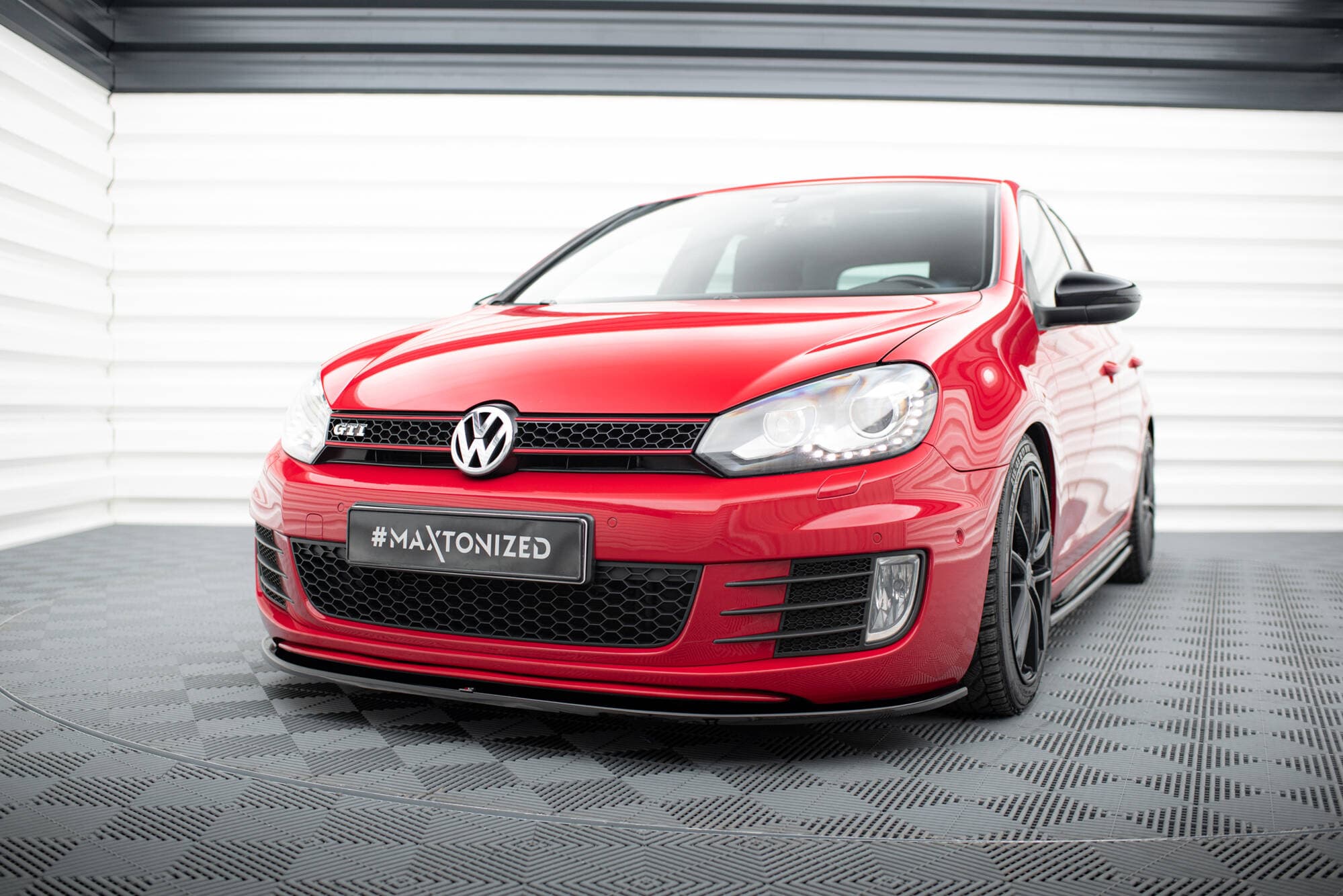 VW GOLF 6 GTI - MAXTON DESIGN FRONTSPOILER | FRONTLIPPE V.2 (DTC) – Bild 4