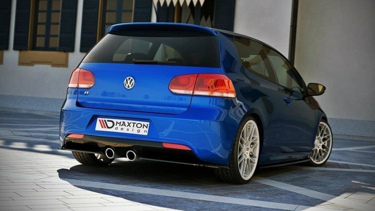 VW GOLF 6 R - MAXTON DESIGN HECK DIFFUSOR FLAPS ANSATZ – Bild 2