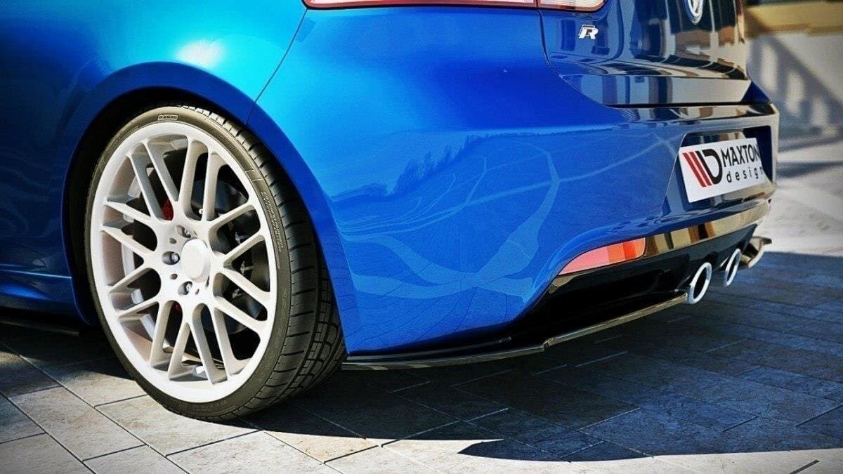 VW GOLF 6 R - MAXTON DESIGN HECK DIFFUSOR FLAPS ANSATZ – Bild 3