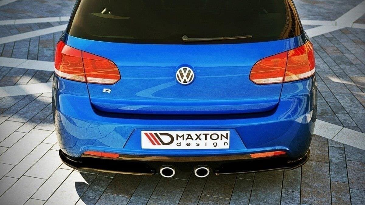 VW GOLF 6 R - MAXTON DESIGN HECK DIFFUSOR FLAPS ANSATZ – Bild 4