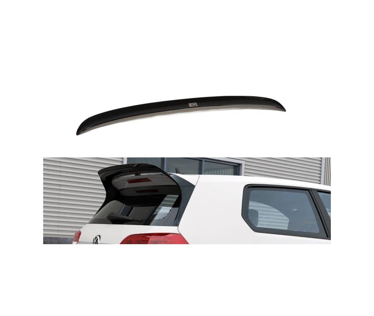 VW GOLF 7 GTI CLUBSPORT - MAXTON DESIGN DACHSPOILER LIPPE ABRISSKANTE