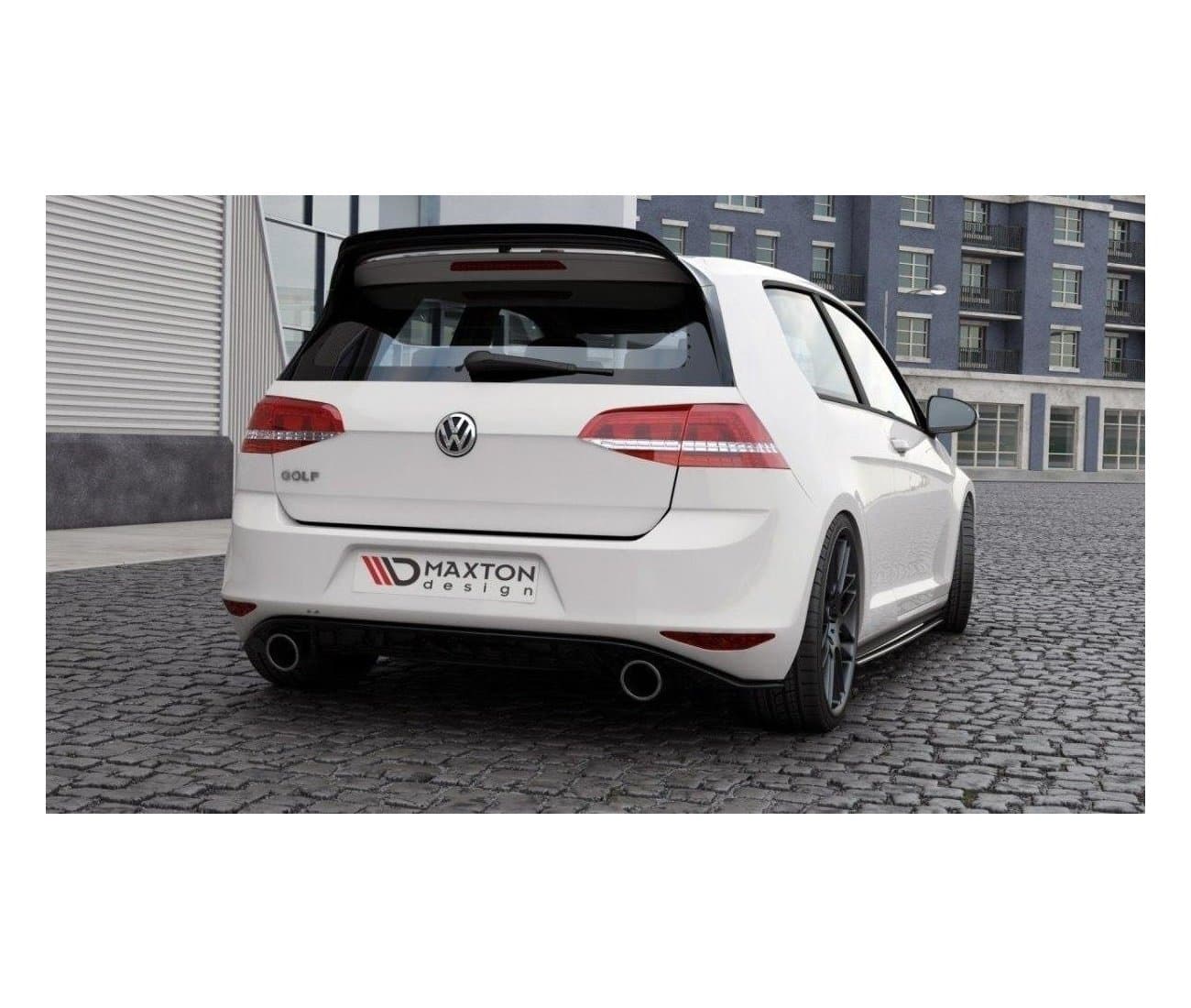 VW GOLF 7 GTI CLUBSPORT - MAXTON DESIGN DACHSPOILER LIPPE ABRISSKANTE – Bild 2