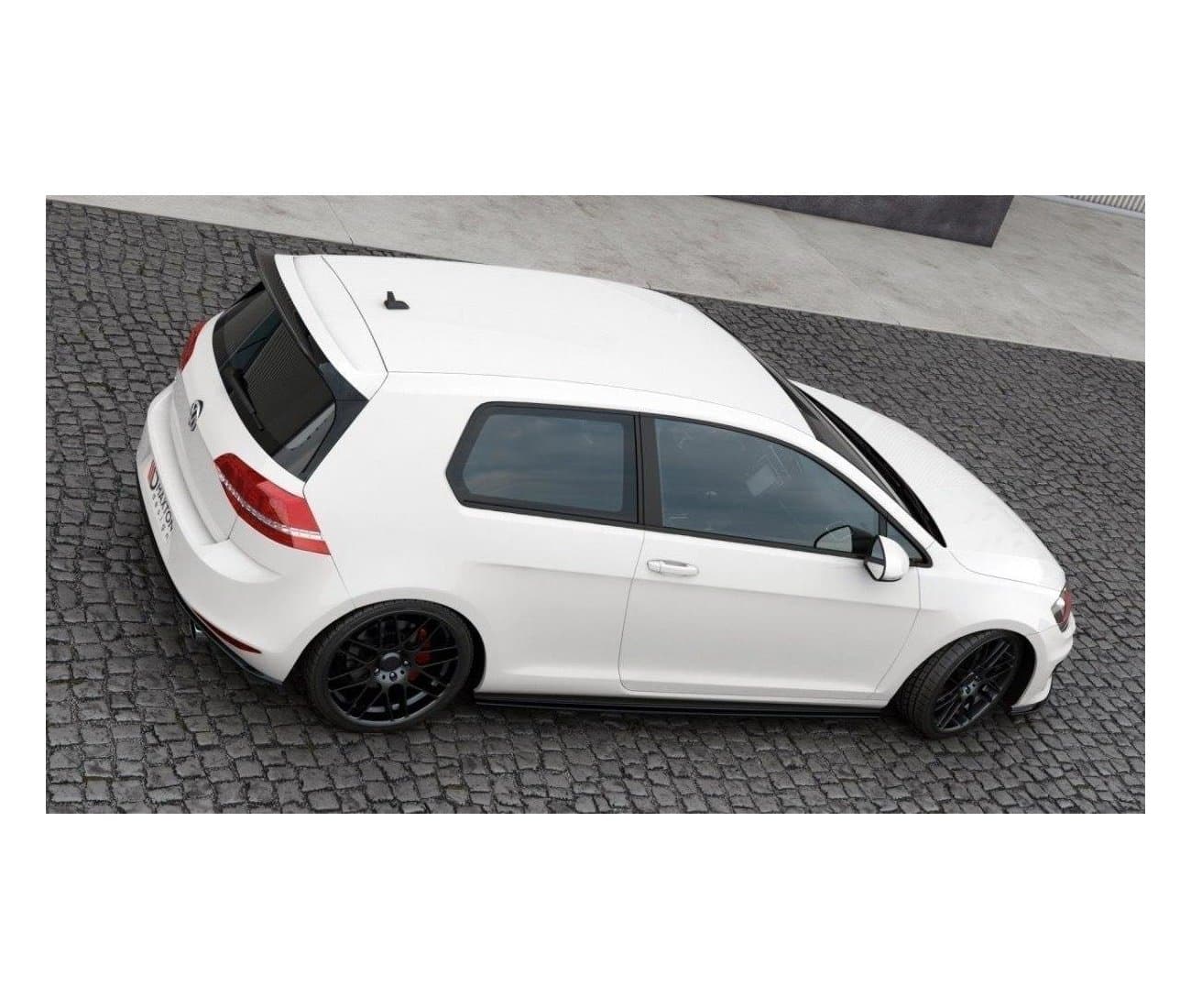 VW GOLF 7 GTI CLUBSPORT - MAXTON DESIGN DACHSPOILER LIPPE ABRISSKANTE – Bild 3