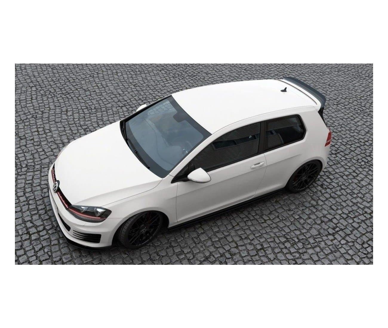 VW GOLF 7 GTI CLUBSPORT - MAXTON DESIGN DACHSPOILER LIPPE ABRISSKANTE – Bild 5