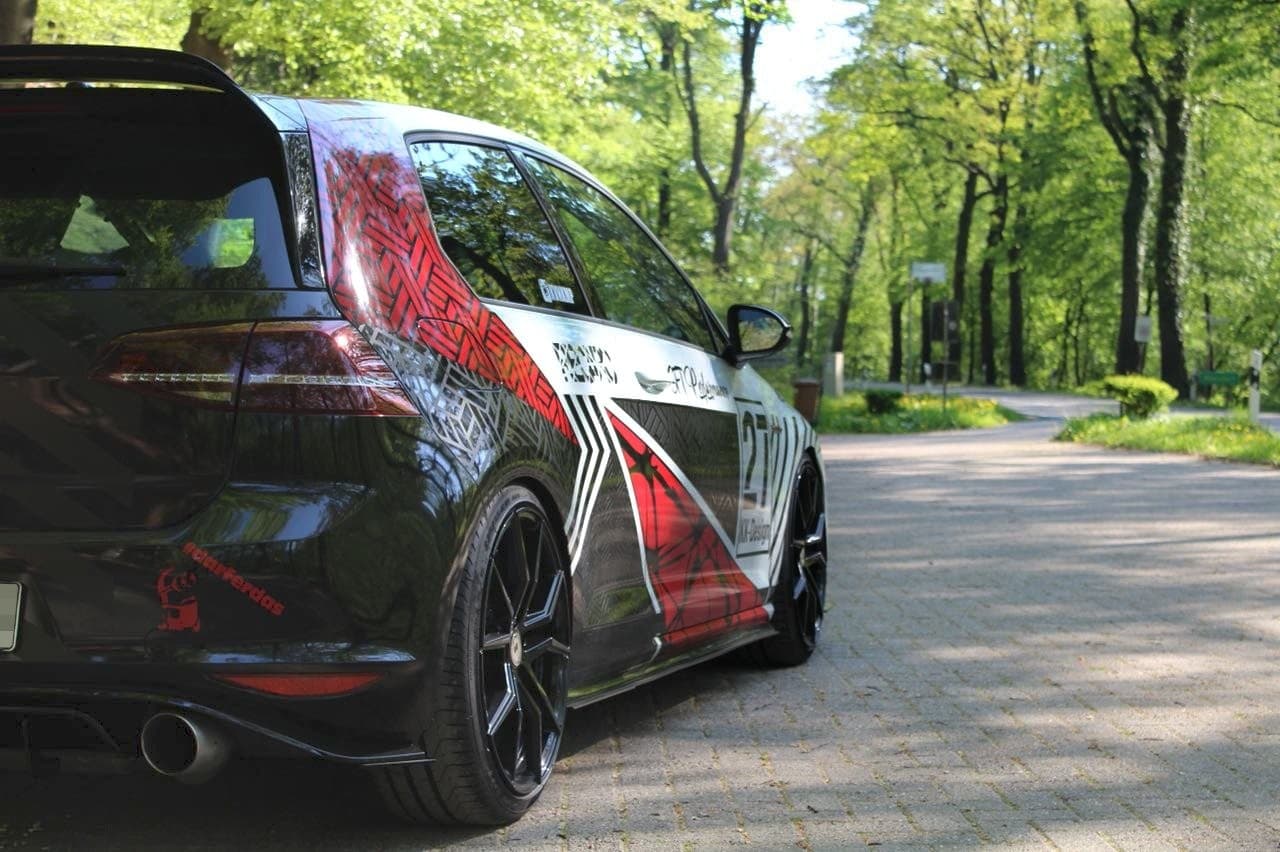 VW GOLF 7 GTI CLUBSPORT - MAXTON DESIGN SEITENSCHWELLER ANSATZ – Bild 3