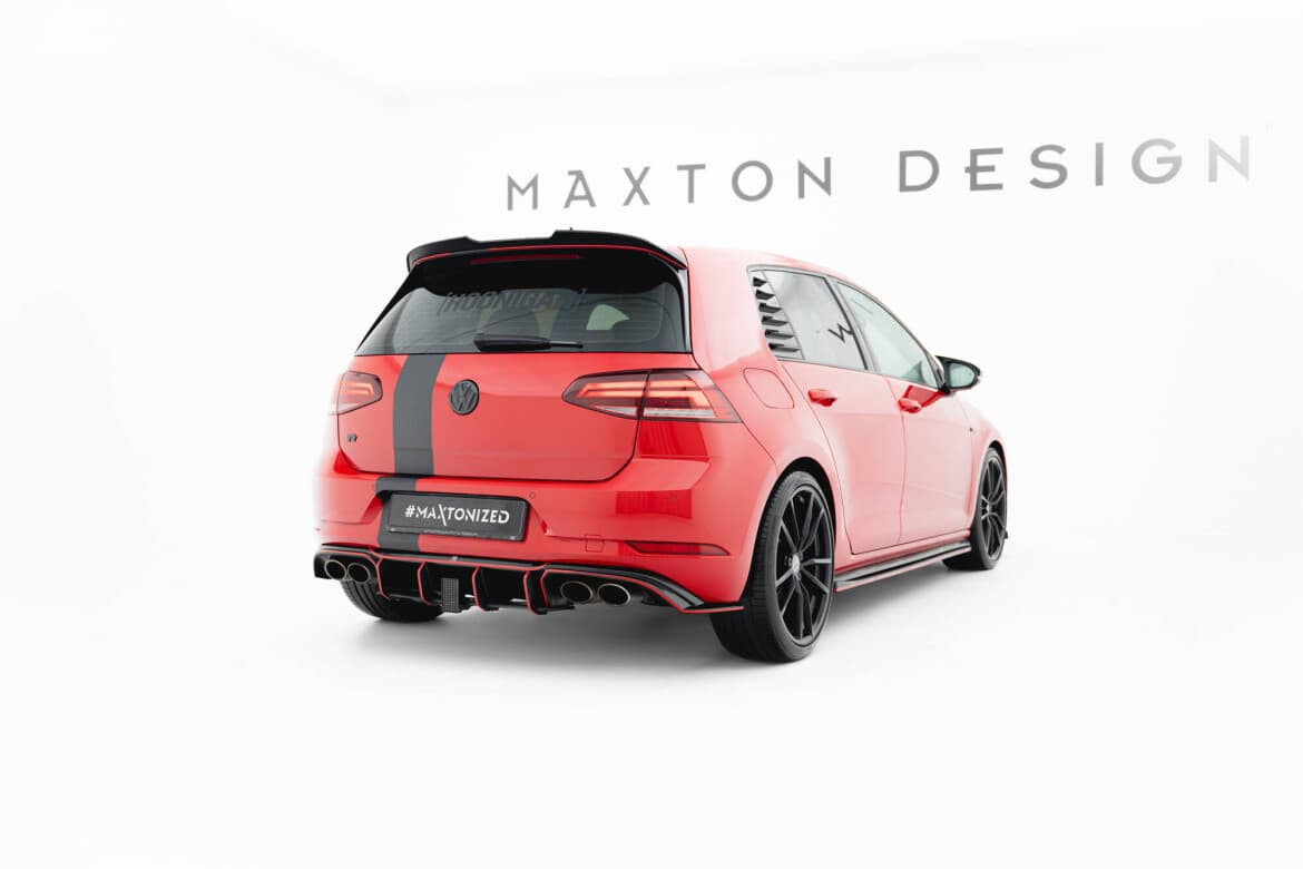 VW GOLF 7.5 R-LINE - MAXTON DESIGN DACHSPOILER LIPPE ANSATZ V.2 – Bild 4