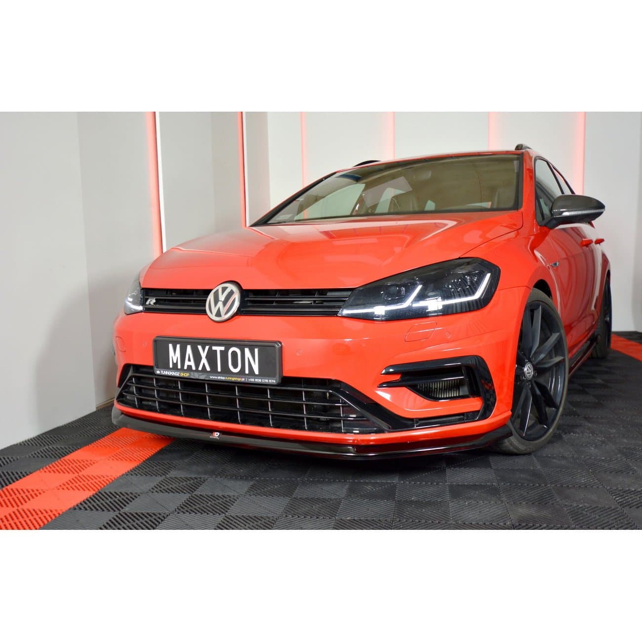 VW GOLF 7.5 R - MAXTON DESIGN FRONTSPOILER LIPPE – Bild 2