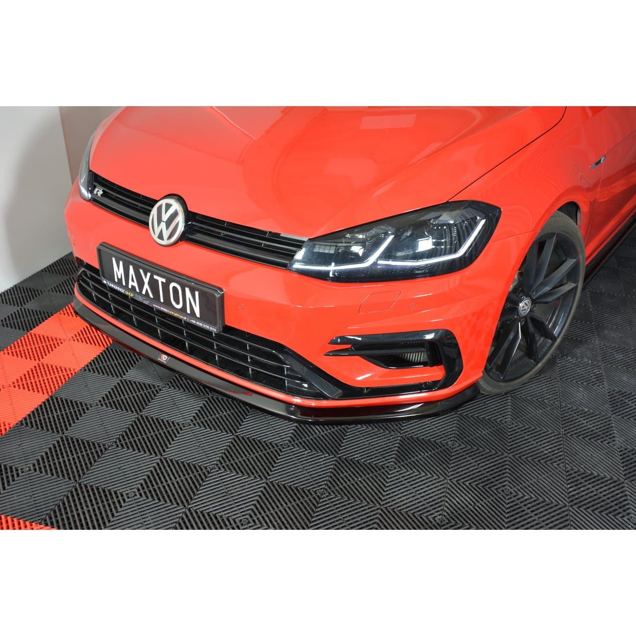 VW GOLF 7.5 R - MAXTON DESIGN FRONTSPOILER LIPPE – Bild 3
