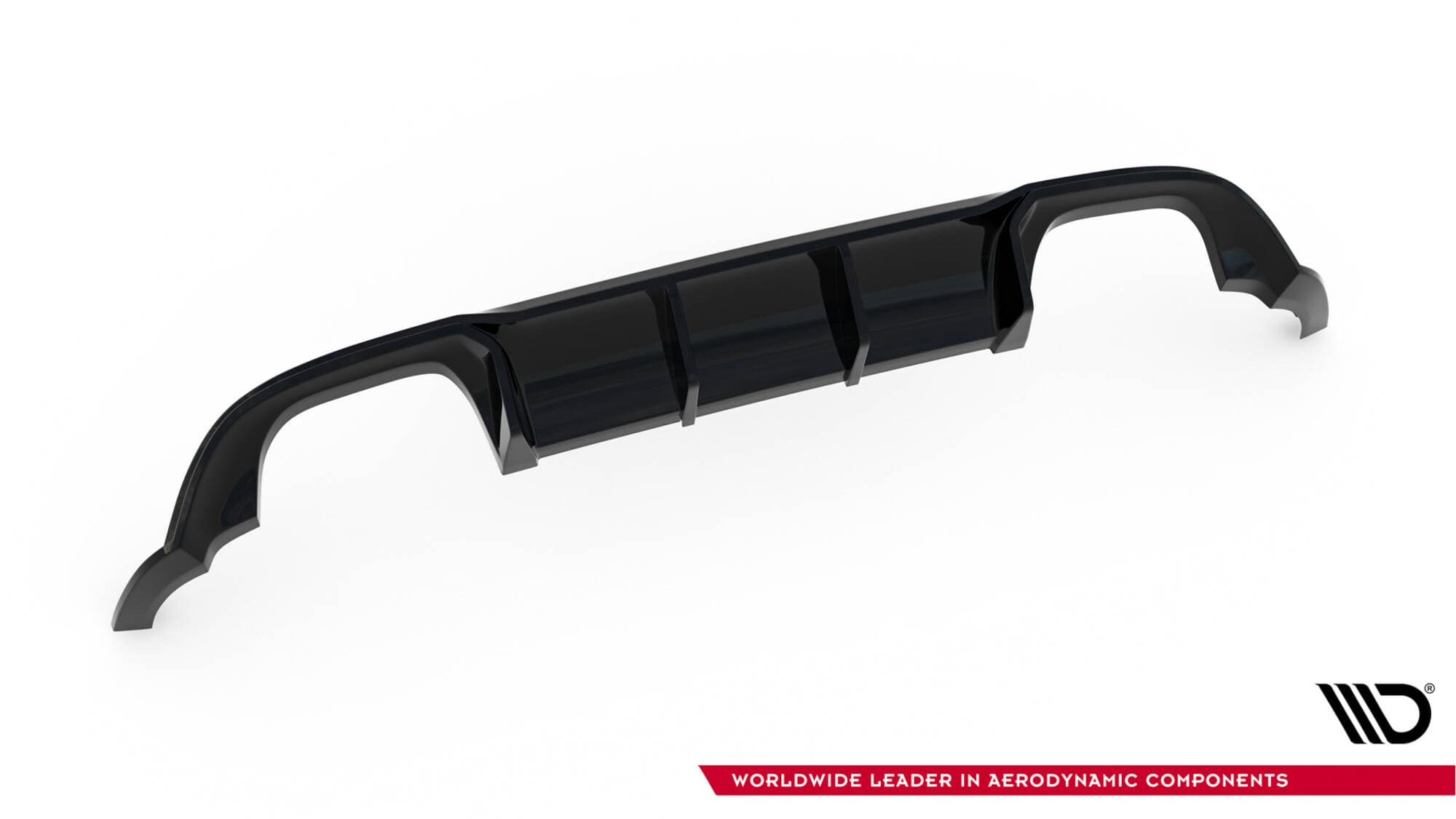 VW GOLF 7.5 R - MAXTON DESIGN HECK DIFFUSOR V.3 – Bild 3