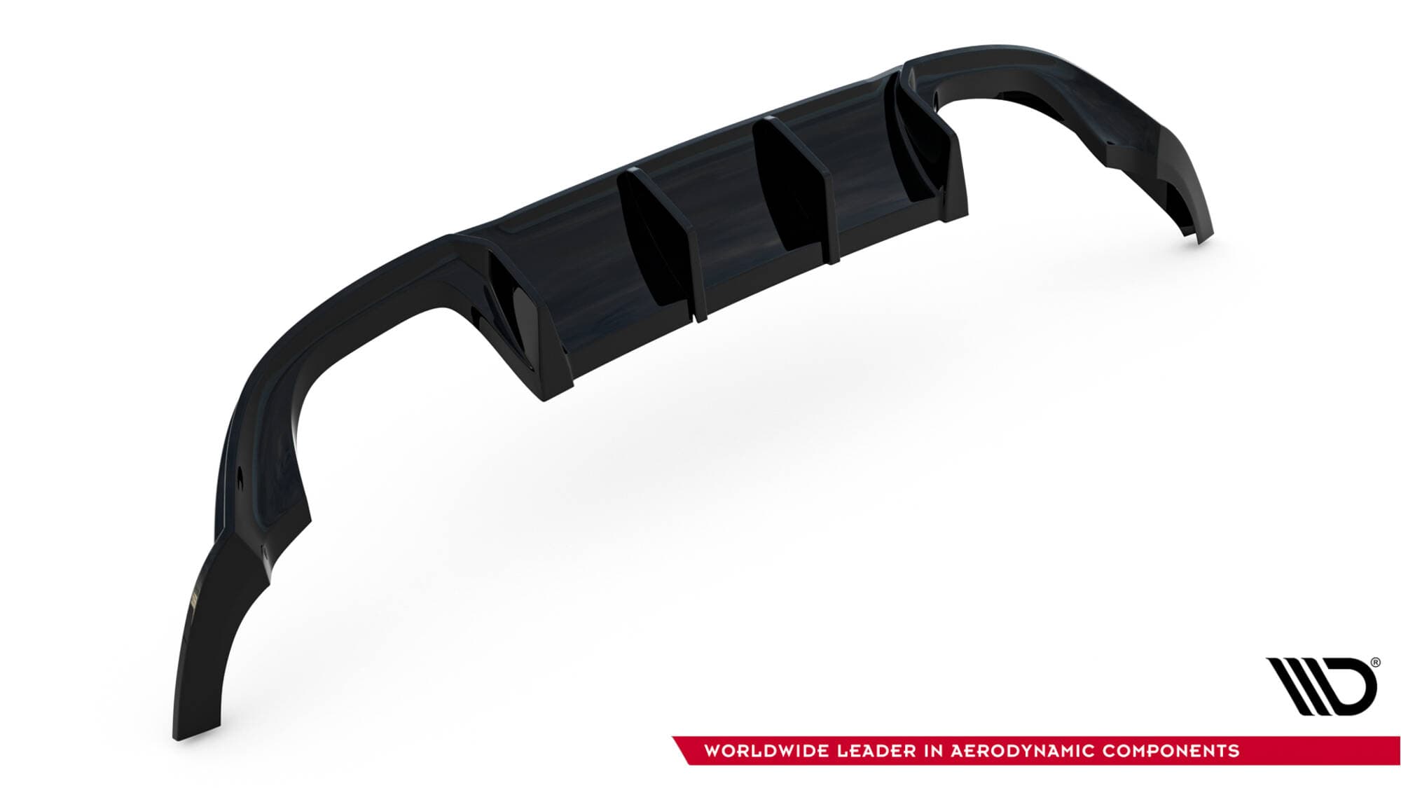VW GOLF 7.5 R - MAXTON DESIGN HECK DIFFUSOR V.3 – Bild 4