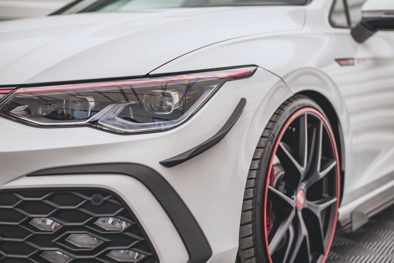VW GOLF 8 GTI - MAXTON DESIGN FLAPS WINGS CANARDS – Bild 4