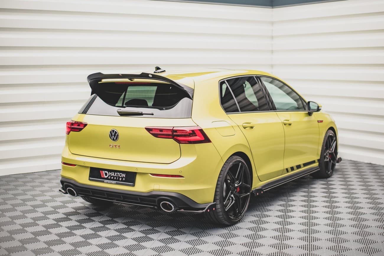 VW GOLF 8 GTI CLUBSPORT - MAXTON DESIGN DACHSPOILER LIPPE ANSATZ – Bild 3