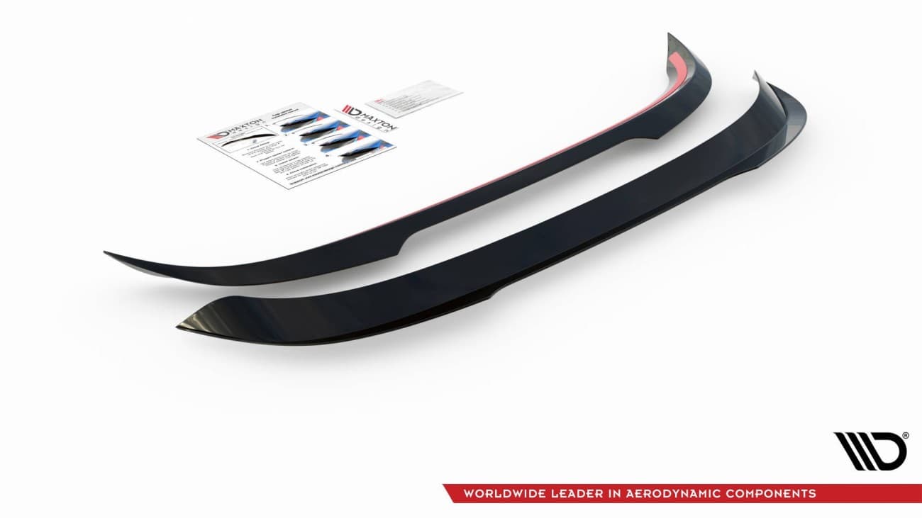 VW GOLF 8 GTI CLUBSPORT - MAXTON DESIGN DACHSPOILER LIPPE ANSATZ – Bild 5