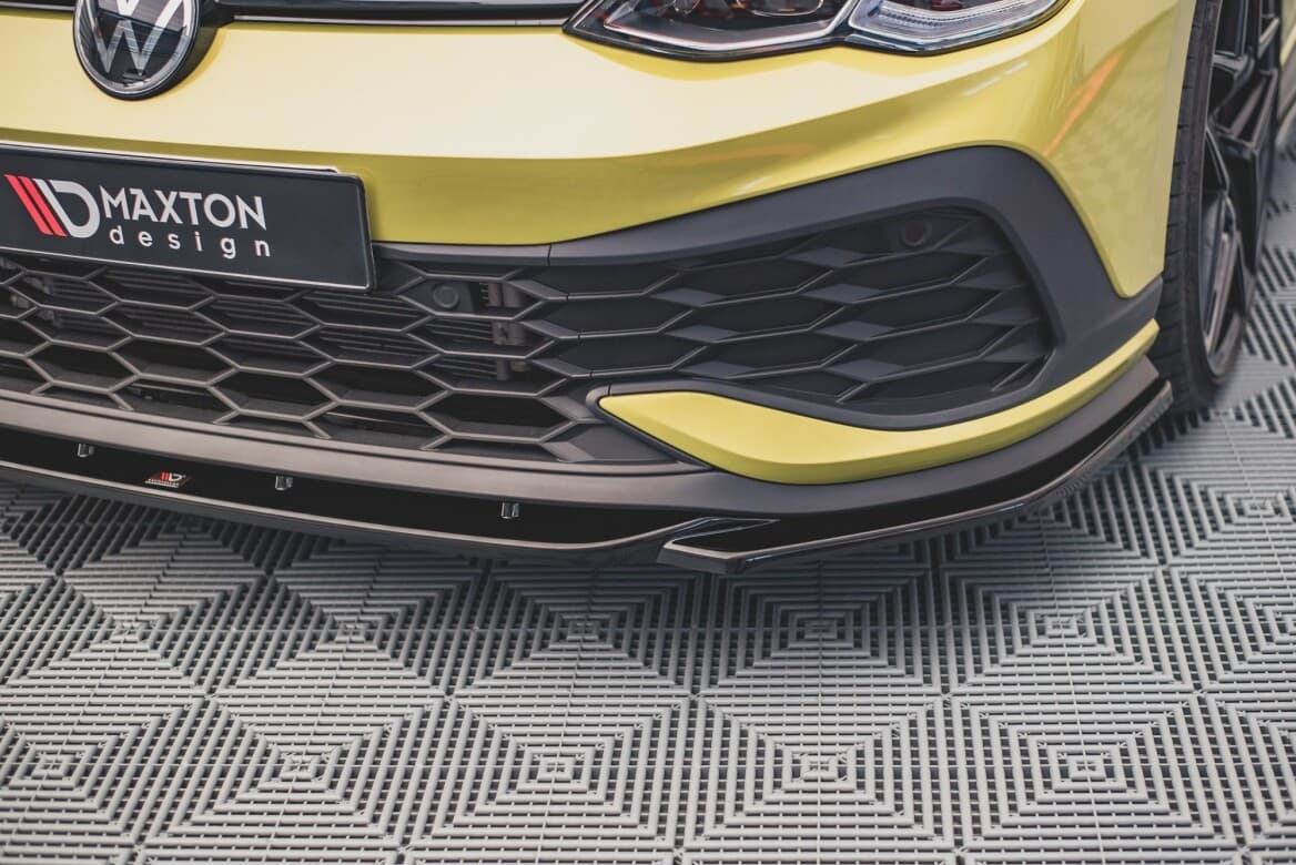 VW GOLF 8 GTI CLUBSPORT - MAXTON DESIGN FRONTSPOILER LIPPE (DTC) – Bild 2