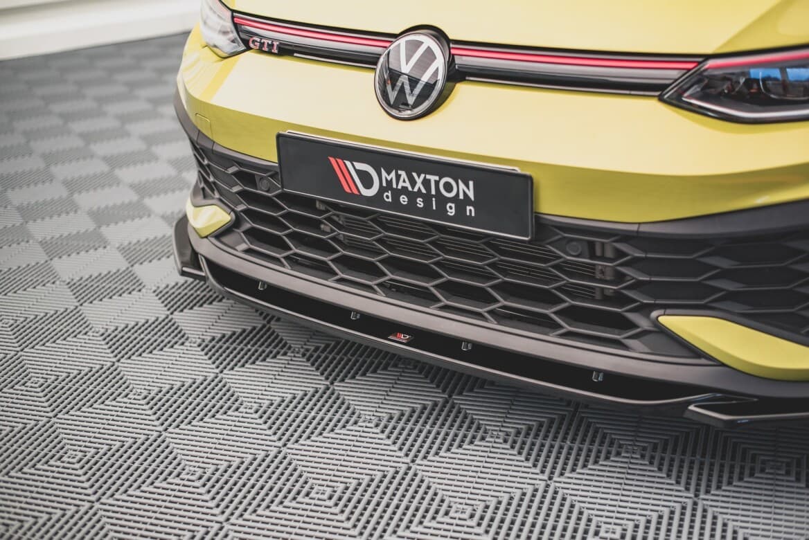VW GOLF 8 GTI CLUBSPORT - MAXTON DESIGN FRONTSPOILER LIPPE (DTC) – Bild 3
