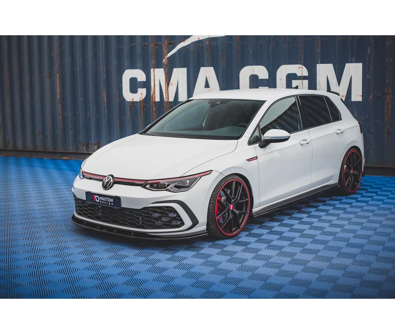 VW GOLF 8 GTE - MAXTON DESIGN FRONTSPOILER LIPPE (DTC) – Bild 5