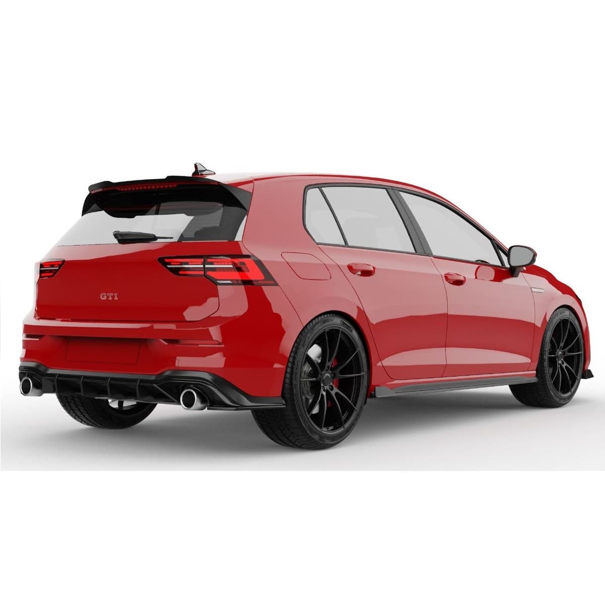 VW GOLF 8 GTI - APEX HECK DIFFUSOR O-O – Bild 2