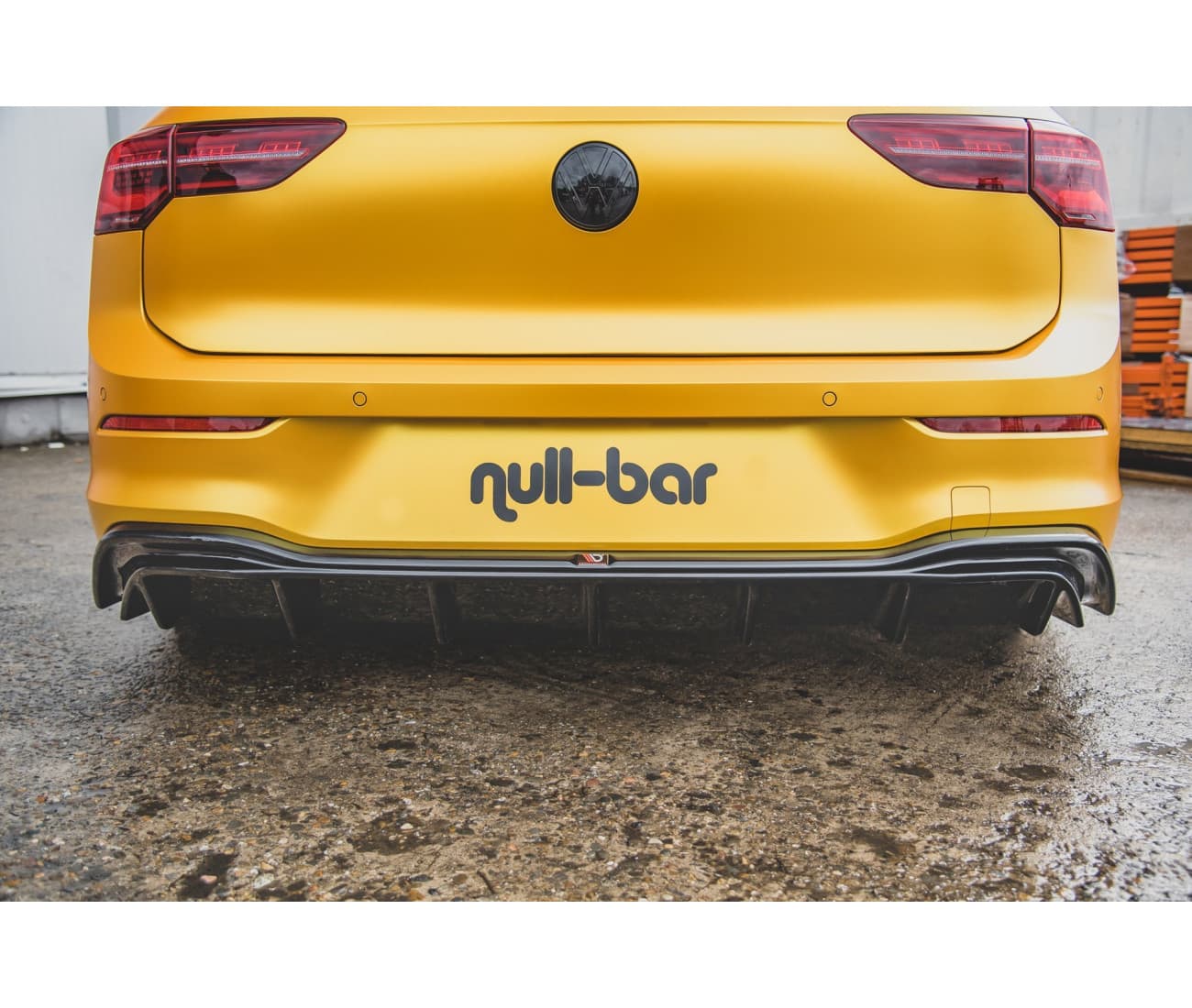 VW GOLF 8 - MAXTON DESIGN HECK DIFFUSOR ANSATZ V.1 – Bild 5