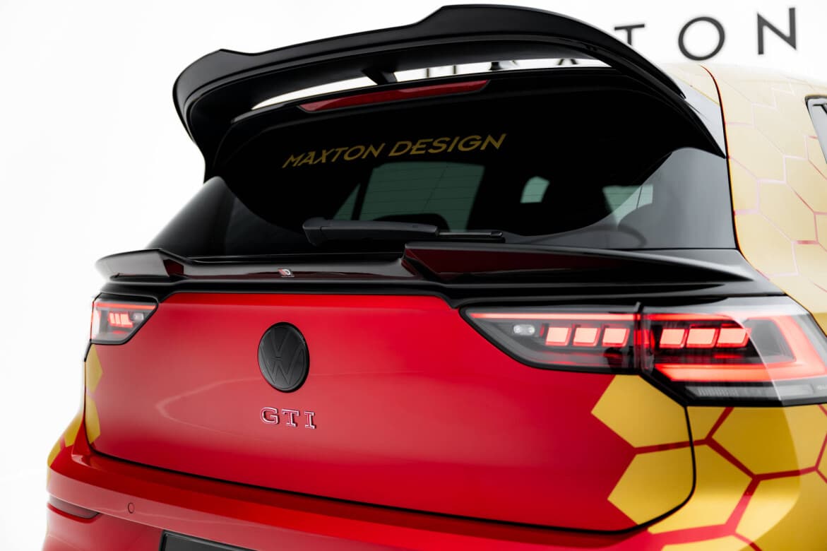 VW GOLF 8.5 R - MAXTON DESIGN 3D KOFFERRAUM HECKLIPPE ANSATZ ABRISSKANTE – Bild 2