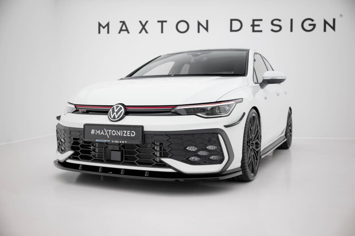 VW GOLF 8.5 GTE - MAXTON DESIGN FRONTSPOILER LIPPE V.1 (DTC) – Bild 3