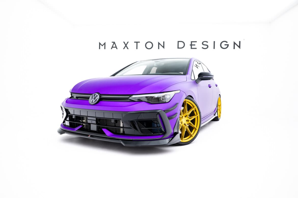 VW GOLF 8.5 R - MAXTON DESIGN CUP FRONTSPOILER LIPPE V.4 – Bild 3