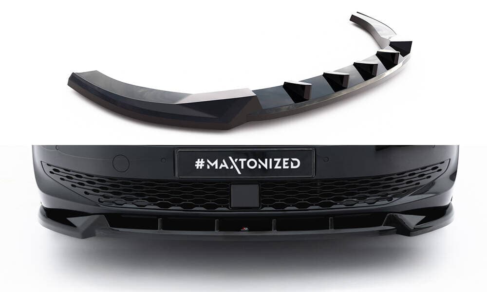 VW T7 LANG - MAXTON DESIGN FRONTSPOILER | CUPSPOILERLIPPE V.2 – Maxton Design