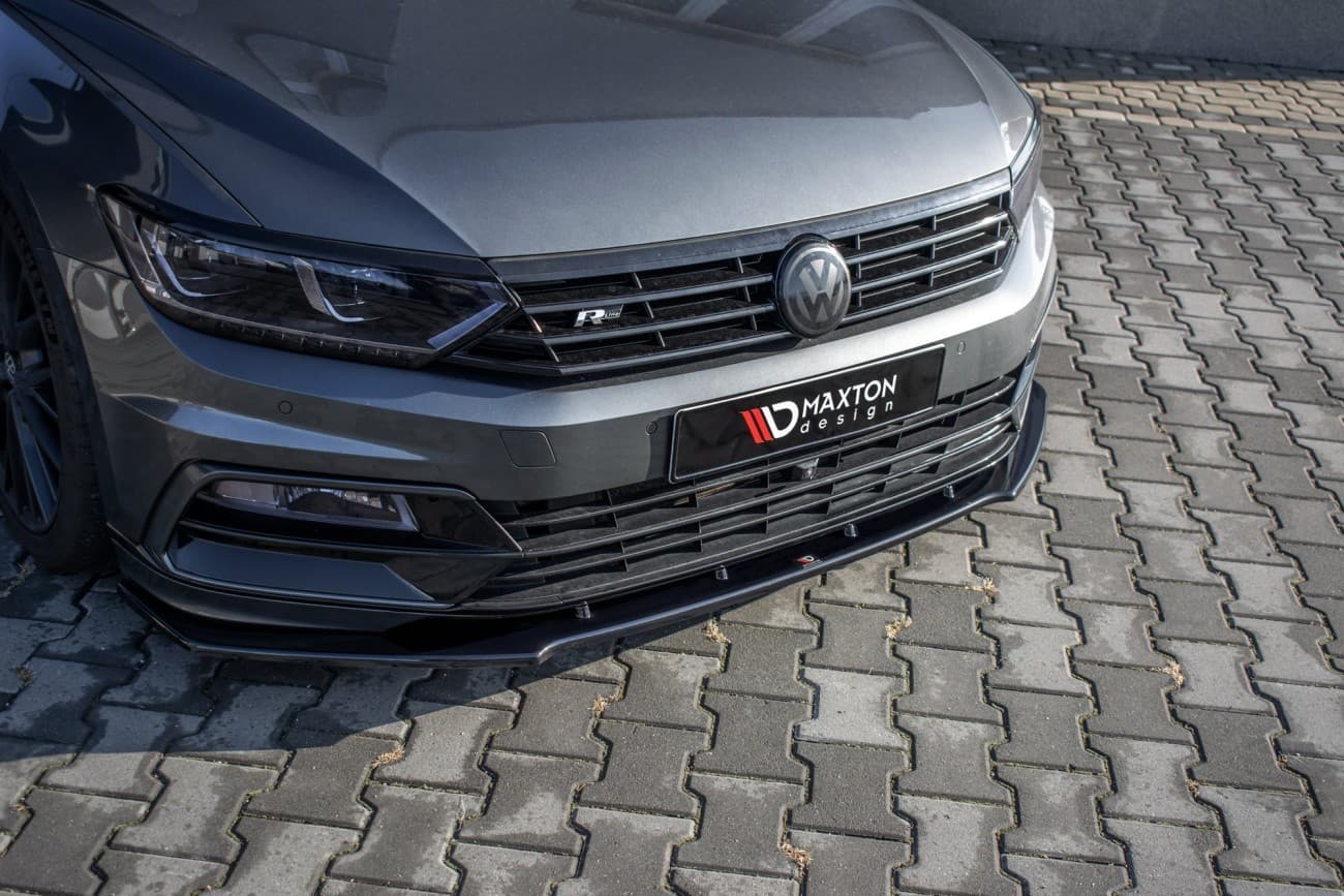 VW PASSAT R-LINE - MAXTON DESIGN FRONTSPOILER LIPPE V.1 – Bild 2