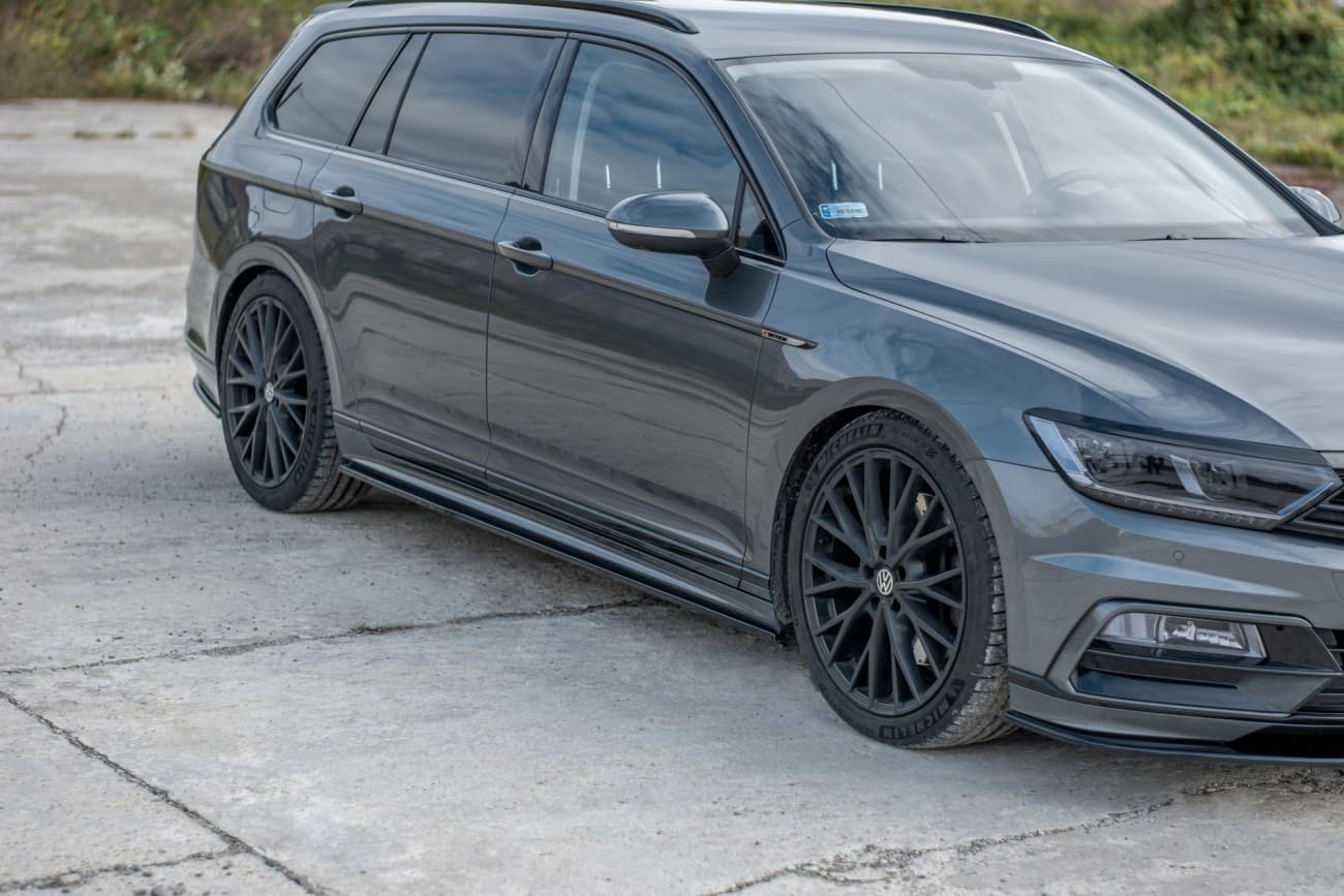VW PASSAT R-LINE - MAXTON DESIGN SEITENSCHWELLER ANSATZ CUP LEISTEN – Bild 3