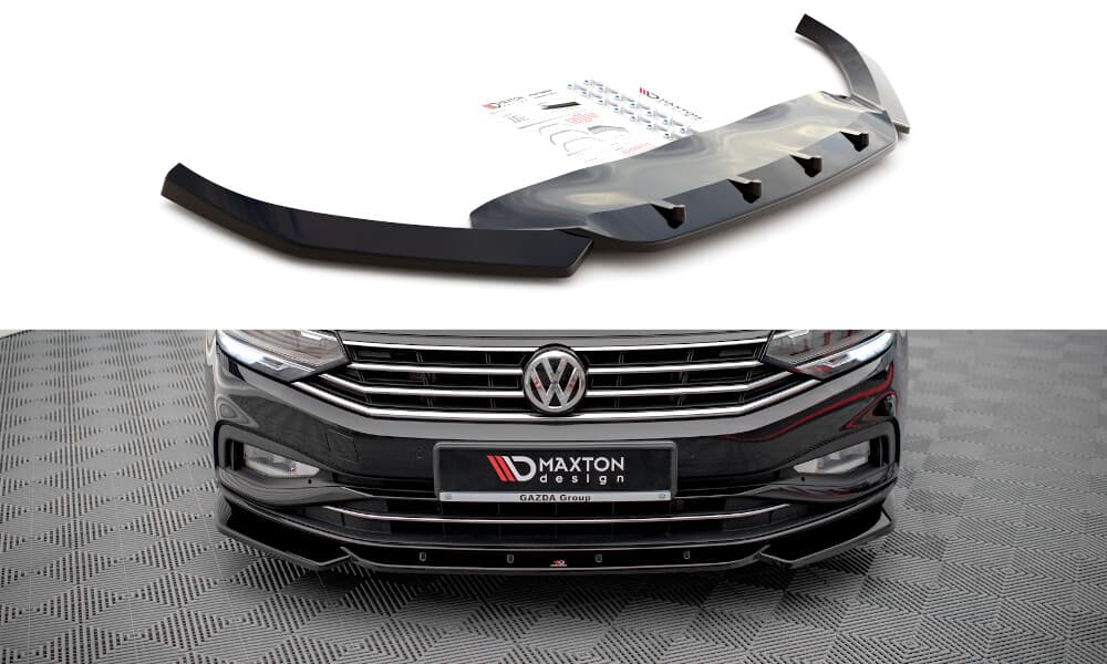 VW PASSAT 2019+ - MAXTON DESIGN FRONTSPOILER LIPPE V.1