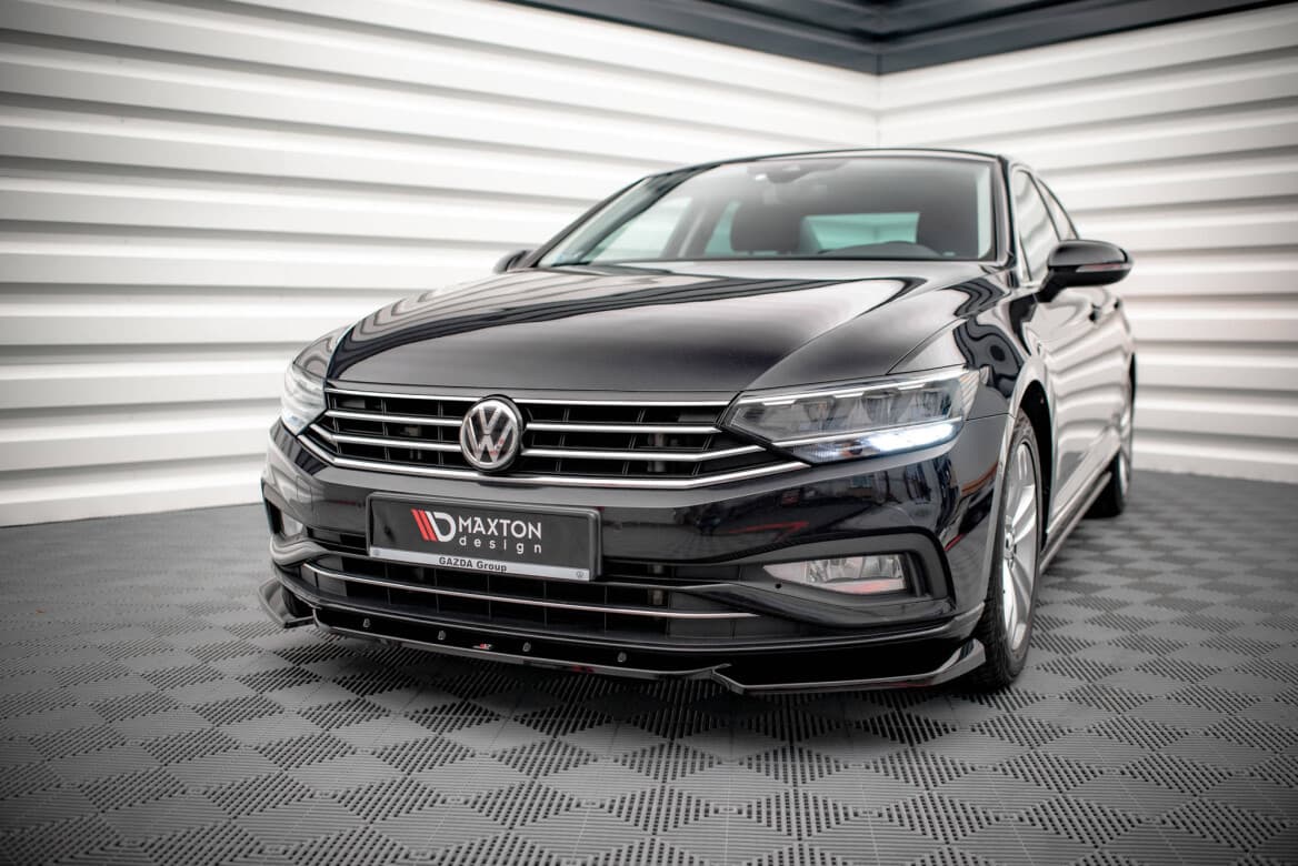 VW PASSAT 2019+ - MAXTON DESIGN FRONTSPOILER LIPPE V.1 – Bild 2