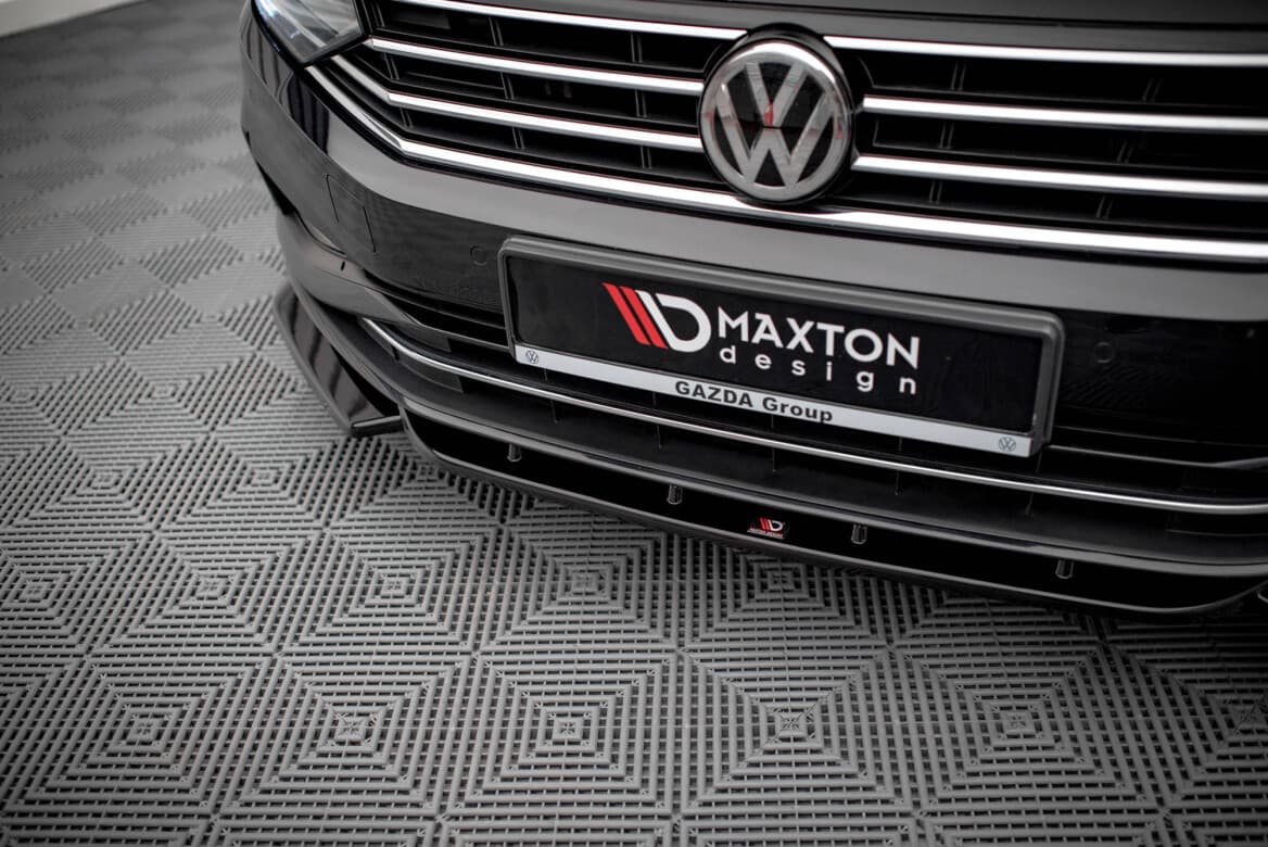 VW PASSAT 2019+ - MAXTON DESIGN FRONTSPOILER LIPPE V.1 – Bild 3