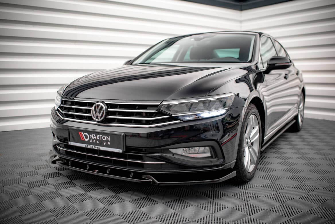 VW PASSAT 2019+ - MAXTON DESIGN FRONTSPOILER LIPPE V.2 – Bild 3