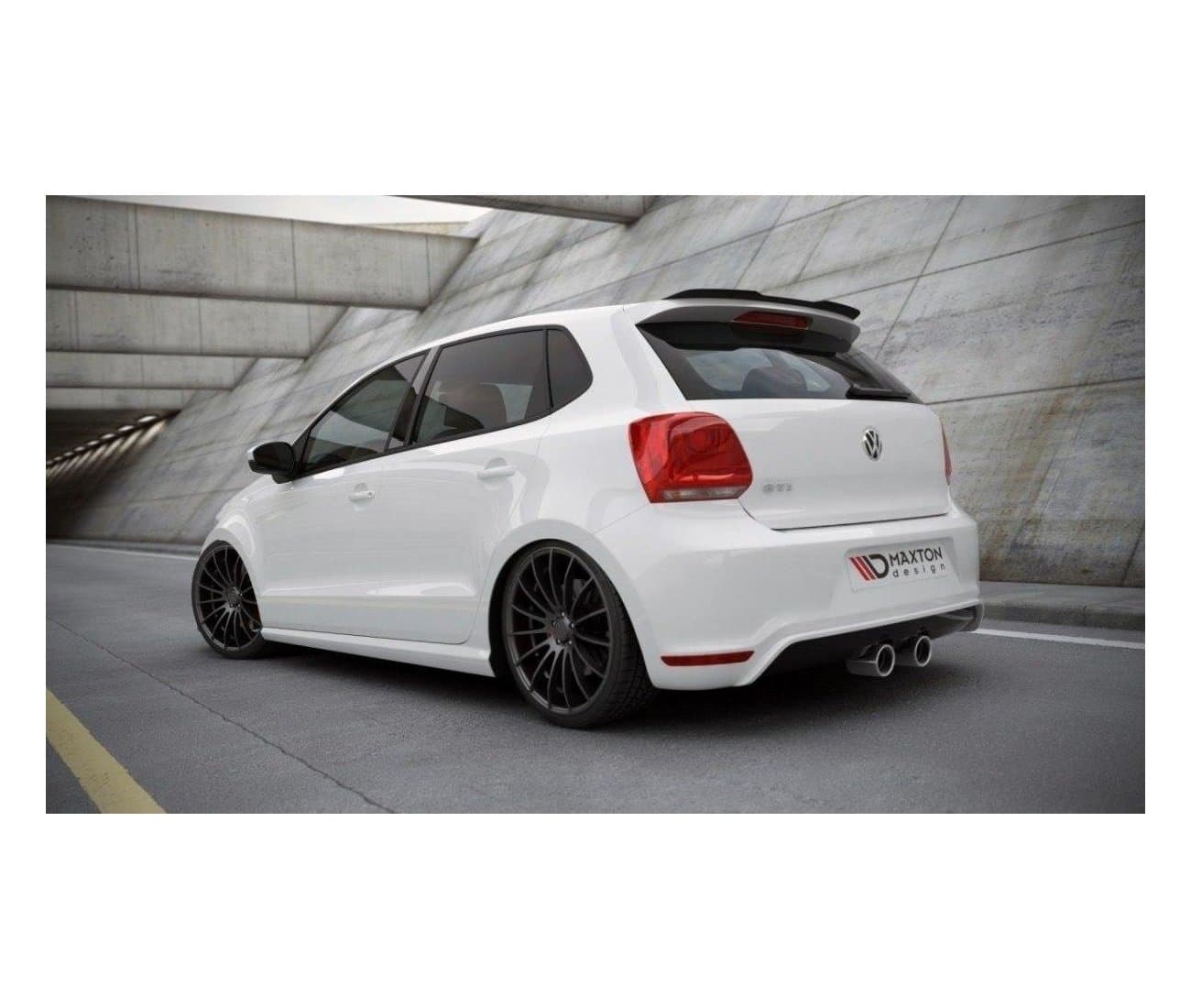 VW POLO R-LINE - MAXTON DESIGN DACHSPOILER LIPPE ABRISSKANTE – Bild 4
