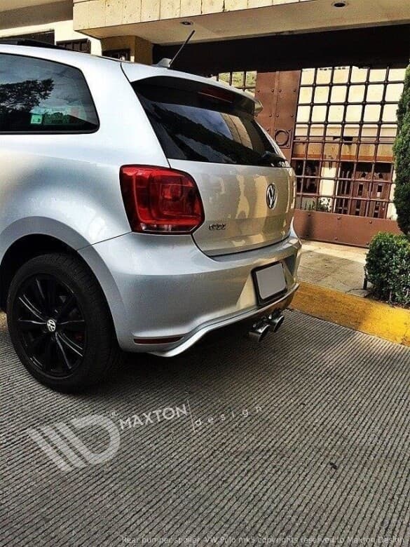 VW POLO GTI - MAXTON DESIGN HECK DIFFUSOR ANSATZ – Bild 4