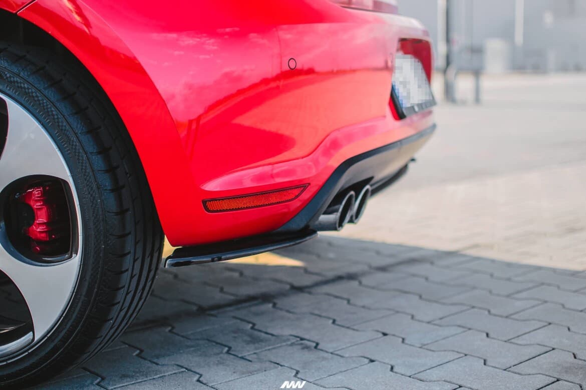 VW POLO GTI - MAXTON DESIGN SIDE DIFFUSOR FLAPS HECKANSATZ