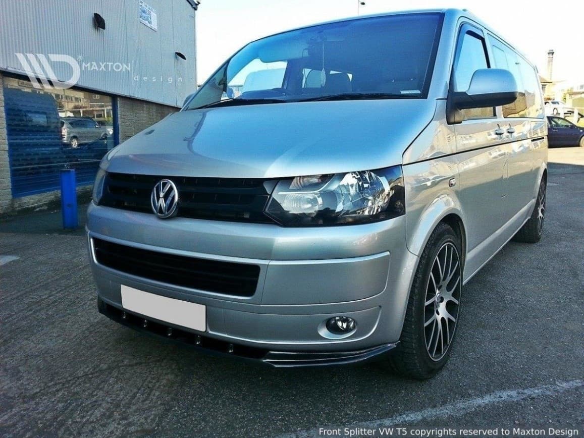 VW T5 FACELIFT - MAXTON DESIGN FRONTSPOILER | FRONTLIPPE – Bild 2
