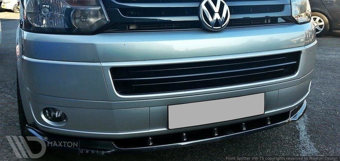 VW T5 FACELIFT - MAXTON DESIGN FRONTSPOILER | FRONTLIPPE – Bild 3